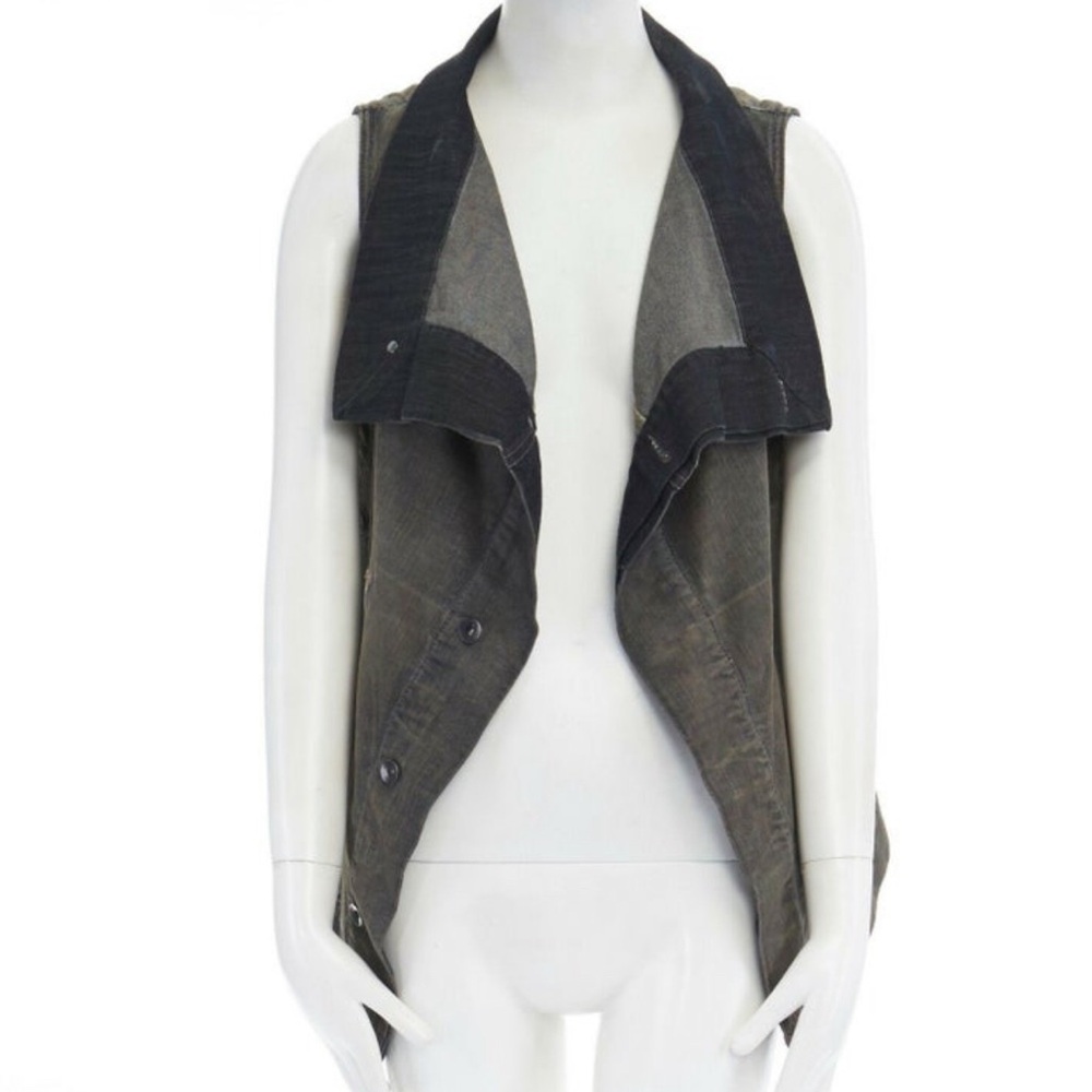 Drkshdw By Rick Owens Exploder Wrap Vest - image 7